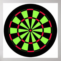 Dartboard Plakate