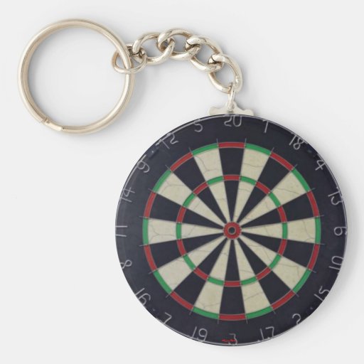 Dartscheibe Keychain Schlüsselband