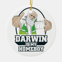 Darwin ist mein Homeboy (farbenreich) Ornamente