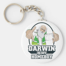 Darwin ist mein Homeboy (farbenreich) Schlüsselband
