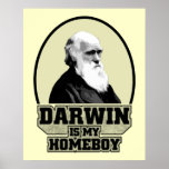 Darwin ist mein Homeboy Plakatdruck