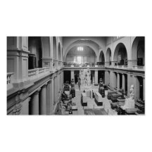 Das ägyptische Museum. Innenraum von Haupthall c.1 Visitenkarten Vorlage