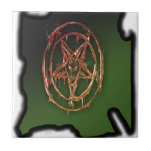 Das ägyptische Symbol des viel Glück Keramikfliese