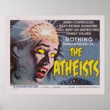 Das Atheisten-Parodie-Film-Plakat (enorm)