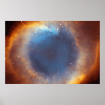 Das Auge des Gottes - nahes hohes Posterdruck