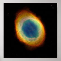 Das Auge des Gottes - Ringnebelfleck Posterdruck