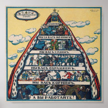 Das autokratische System = das Alexsai Radakov Plakatdruck