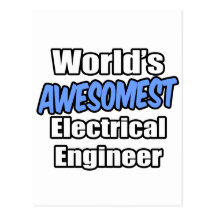 Das Awesomest der Welt Elektroingenieur Postkarte