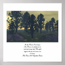 Das Baum-Plakat