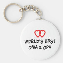 Das beste Oma u. das Opa der Welt Schlüsselband