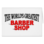 Das bestste der Friseur-Geschäft der Welt Karten