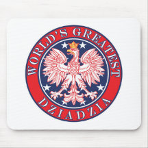 Das bestste Dziadzia der Welt Mauspad