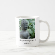 Das bestste Gebet ist Geduld Teetasse