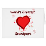 Das bestste grandpapa der Welt Karten
