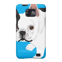 das Boston Terrier Toby Elaine scharnitzkys Galaxy SII Case