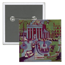 Das Brandenburger Tor, Berlin, 1929 Button