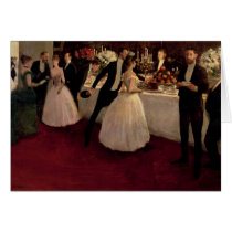 Das Buffet, 1884 karten