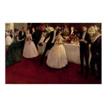 Das Buffet, 1884 poster