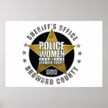 Das Büro-Plakat des Sheriffs