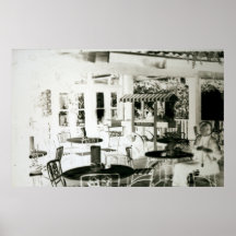 Das Café Posterdrucke