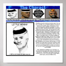 Das Charact_Little Benny Plakatdrucke