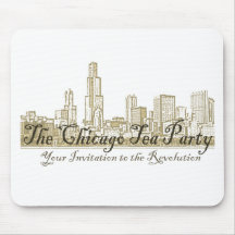 Das Chicago-Tee-Party Mousepad