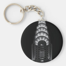 Das Chrysler-Gebäude Keychain Schlüsselanhänger