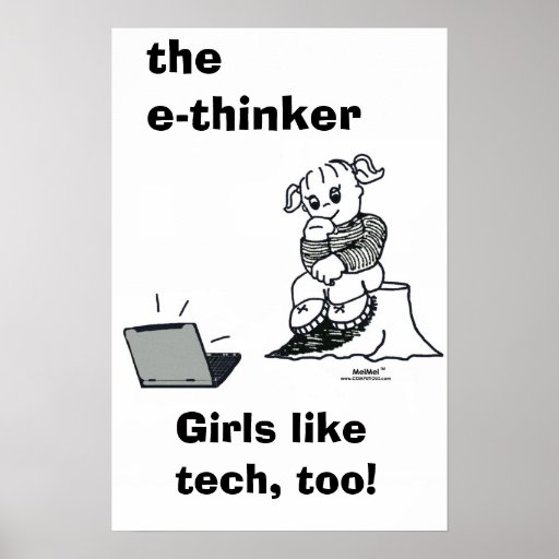 Das E-THINKER Plakat