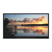 Das einfache Leben - Yamba, NSW Gespannter Galerie Druck