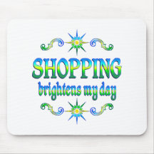 Das Einkaufen erhellt Mousepads