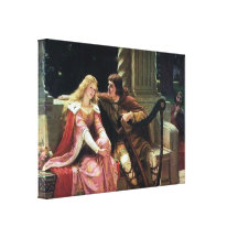 Das Ende des Lied ~ Edmund Blair Leighton Gespannte Galeriedrucke