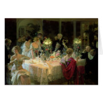 Das Ende von Dinner, 1913 karten