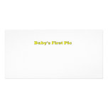 Das erste Bild des Babys die MUSEUM Zazzle Geschen Fotokartenvorlage