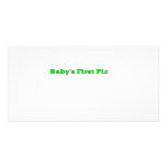 Das erste Bild des Babys die MUSEUM Zazzle Geschen Fotokarten