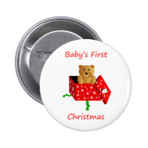 Das erste Weihnachten des Babys Buttons