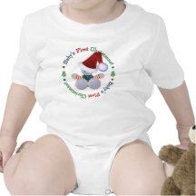 Das erste Weihnachten des Sankt-Teddybär-Babys Tshirts