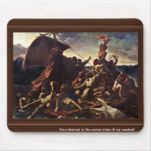 Das Floss der Medusa, durch Géricault Jean Louis T Mousepad