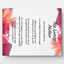 Das Gedicht der Mutter Platten