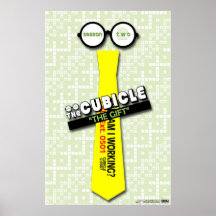 "Das Geschenk-" Plakat "vom theCUBICLE "