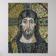 Das Gesicht von Christus Posterdruck