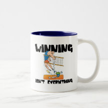 Das Gewinnen ist nicht alles Volleyball-Geschenk Kaffee Tassen