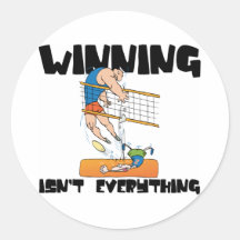 Das Gewinnen ist nicht alles Volleyball Sticker