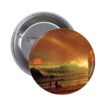 Das Golden Gate durch Albert Bierstadt Buttons