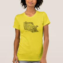 Das grafische T-Stück "der zeitlosen" Designer-Fra T-shirt
