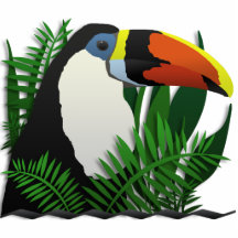 Das großartige Toucan Photoskulpturen