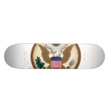 Das große PräsidentenSiegel der USA Personalisiertes Skatedeck