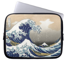 Das große Welle 神奈川沖浪裏 Laptop Computer Schutzhülle