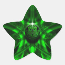 Das grüne alien sticker