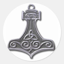 Das Hammer-Silber des Thors Aufkleber