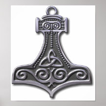 Das Hammer-Silber des Thors Plakat